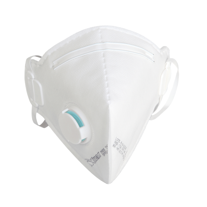Climax 1710-V FFP1 NR stofmasker met uitademventiel – lichtgewicht ademhalingsbescherming volgens EN 149