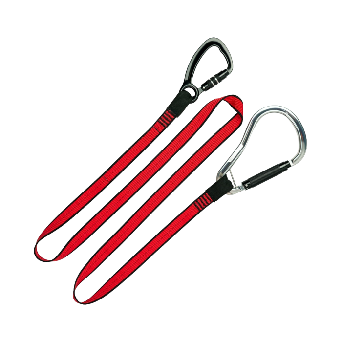 GRIPPS Webbing Extra Heavy Duty Dual-Action Tether 36,9 kg – tool tether met dubbele karabiners