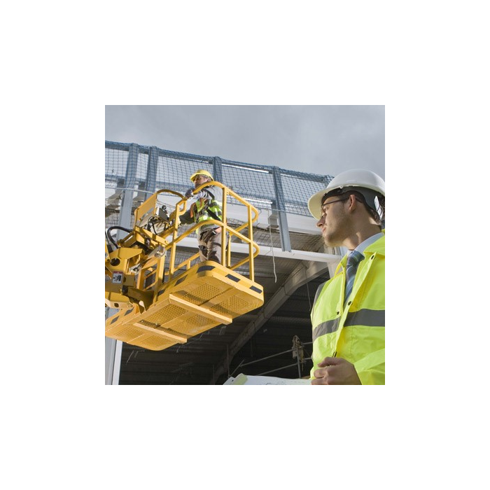 Hoogwerker set (EC‑SET‑HW) – compleet met harnasgordel MA10A, positioneringslijn, valstopblok, verankeringslus (sling), karabiner en opbergkoffer