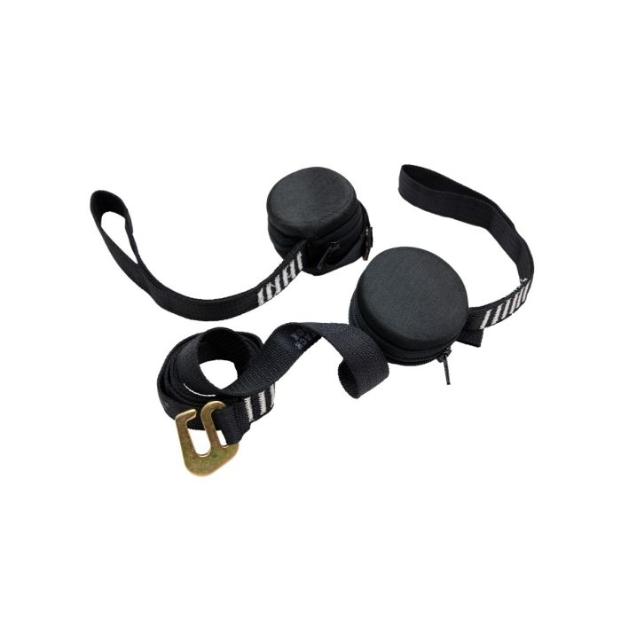 Trauma Suspension Straps (EC-SRS), set van 2 lichtgewicht banden – uitrolbaar en te verbinden tot lus om suspension trauma na val te voorkomen