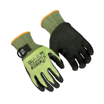 GRIPPS C5 Eco Glove – snijvaste werkhandschoen met geïntegreerd tether-anker (2,3 kg)
