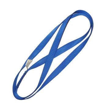 Eyecatcher Webbing Sling 2m polyester verankeringslus 20 mm breed, 22 kN sterkte, conform EN-795 B / EN-354 / EN-566