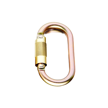 Eyecatcher EC-CS2440-TW stalen karabiner met twist-lock sluiting, EN362-gecertificeerd