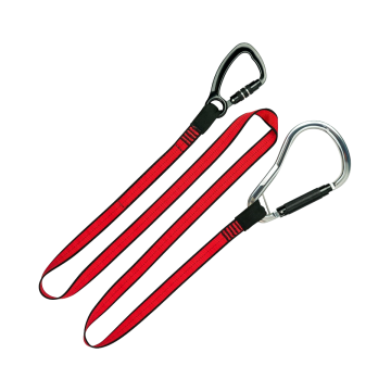 GRIPPS Webbing Extra Heavy Duty Dual-Action Tether 36,9 kg – tool tether met dubbele karabiners