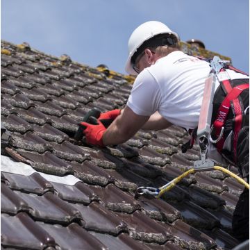 Hellend Dak set (EC‑SET‑HD) – compleet met harnasgordel MA10A, positioneringslijn 5 m, valstopblok 6 m, Rooffix ankerpunt, sling en opbergkoffer voor schuine daken