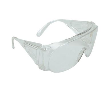 Climax 580 panoramische veiligheidsbril – kleurloze polycarbonaat lens volgens EN 166, klasse 1F CE