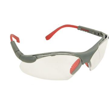 Climax 597 panoramische veiligheidsbril – kleurloze polycarbonaat lens met UV-bescherming volgens EN 166 en EN 170