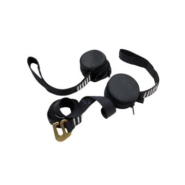 Trauma Suspension Straps (EC-SRS), set van 2 lichtgewicht banden – uitrolbaar en te verbinden tot lus om suspension trauma na val te voorkomen