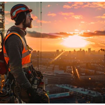 Industrie set (EC‑SET‑I) – professionele valbeveiligingsset met harnasgordel MA15, trauma suspension straps, valstopblok 6 m, dubbele vallijn, tijdelijke horizontale lijn, gereedschapslijn, sling en opbergkoffer